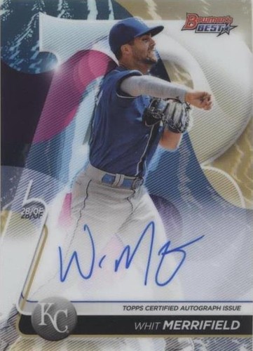 2020 Bowman's Best - Whit Merrifield #B20-WM