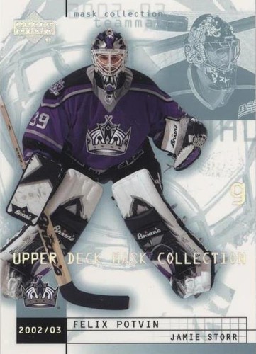 2002-03 Upper Deck Mask Collection - Felix Potvin Jamie Storr #39