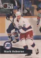 1991-92 Pro Set - Mark Osborne #270