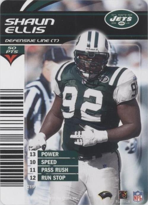 2002-03 NFL Showdown Shaun Ellis #219