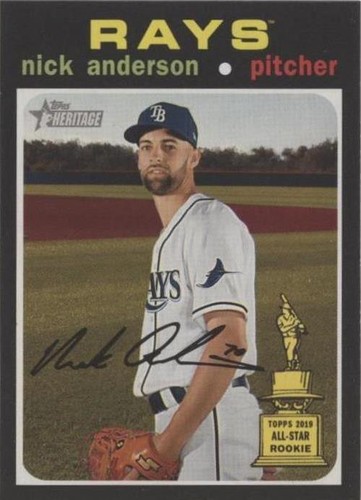 2020 Topps Heritage - Nick Anderson #316