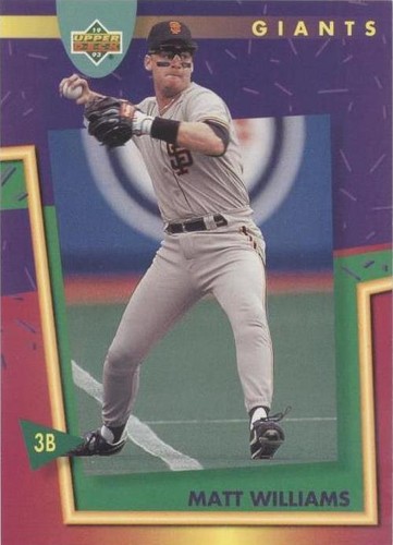 1993 Upper Deck Fun Pack - Matt Williams #104