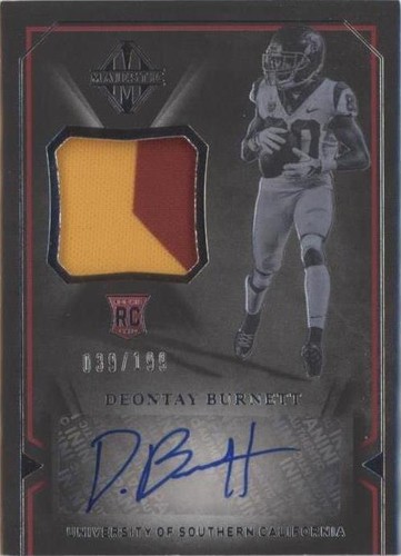 2018 Panini Majestic Deontay Burnett #128