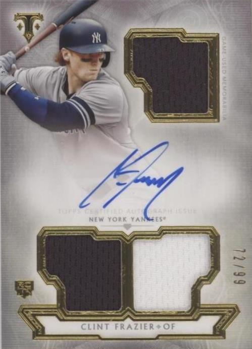 2018 Topps Triple Threads - Clint Frazier #RFPAR-CR