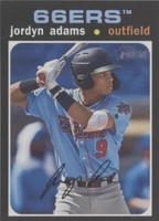 2020 Topps Heritage Minor League Edition - Jordyn Adams #36