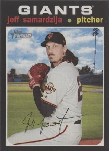 2020 Topps Heritage - Jeff Samardzija #399