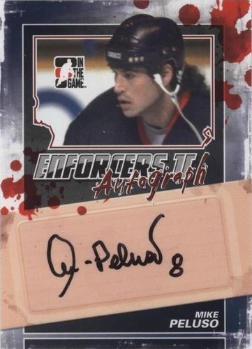 2013-14 In the Game Enforcers II - Mike Peluso #A-MP