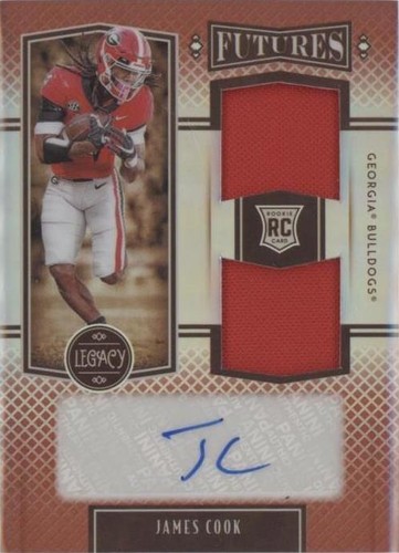 2022 Panini Legacy James Cook #FD-JC