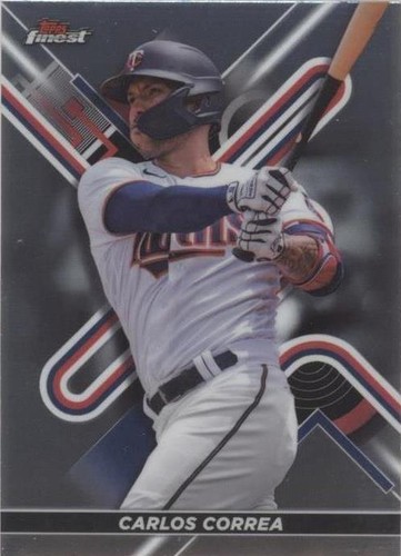 シングルカード Topps - topps carlos correa 1987 relic card 2035 2022 Topps CARLOS CORREA 1987 Relic Game Used Bat