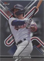2022 Topps Finest - Carlos Correa #55