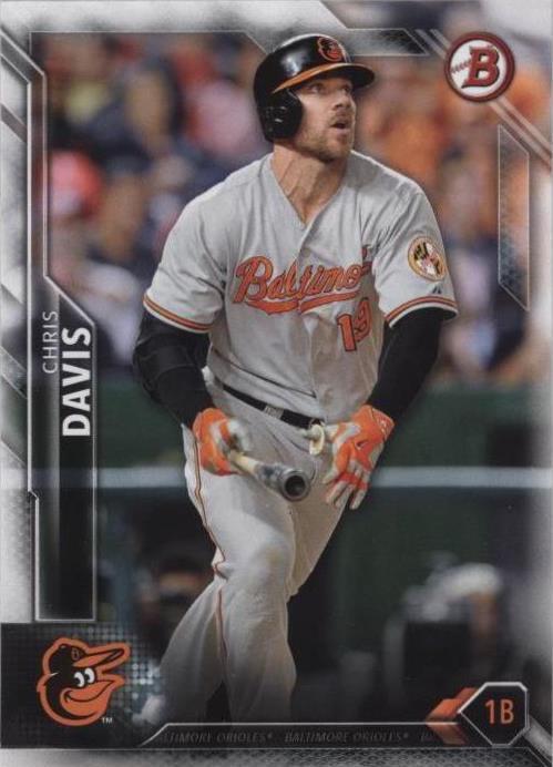2016 Bowman - Chris Davis #12