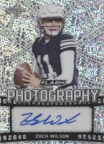 2021 Leaf Flash Zach Wilson #FP-ZW1