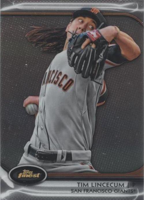 2012 Topps Finest - Tim Lincecum #84