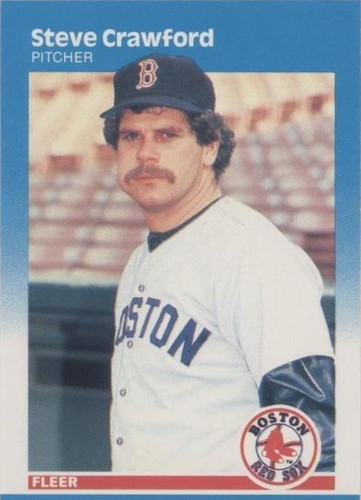 1987 Fleer - Steve Crawford #33