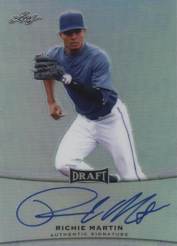 2015 Leaf Metal Draft - Richie Martin #BA-RM1