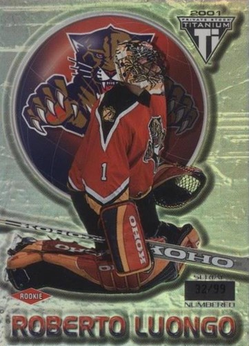 2000-01 Pacific Private Stock Titanium - Roberto Luongo #120