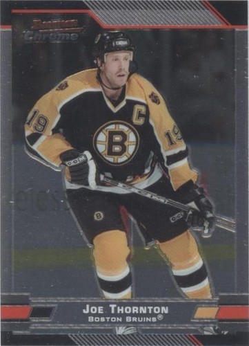 2003-04 Bowman Chrome Draft Picks & Prospects - Joe Thornton #10