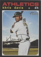 2020 Topps Heritage - Khris Davis #81