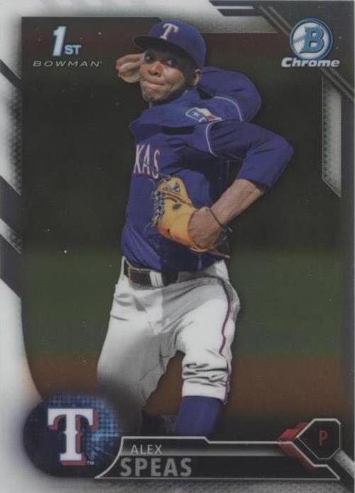 2016 Bowman Draft - Alex Speas #BDC-45
