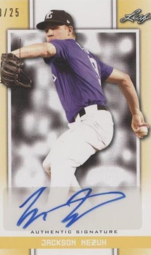 2019 Leaf Perfect Game National Showcase - Jackson Nezuh #BA-JN1