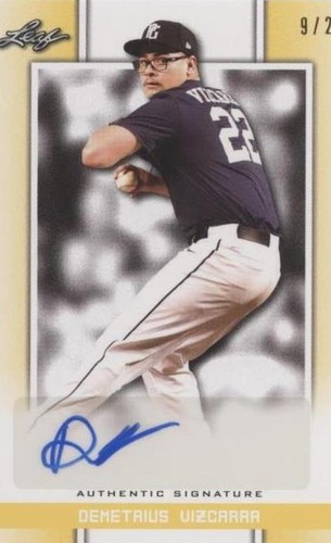 2019 Leaf Perfect Game National Showcase - Demetrius Vizcarra #BA-DV1