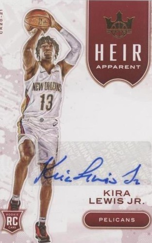 2020-21 Panini Court Kings - Kira Lewis Jr. #HA-KLJ