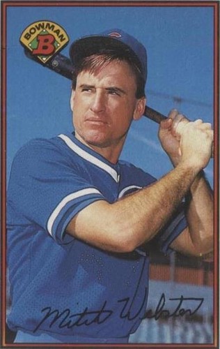 1989 Bowman - Mitch Webster #296