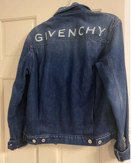 【関税込み】givenchy DENIM JACKET Authentic Givenchy Men's Blue Denim Jacket - RRP $1.5K - | eBay