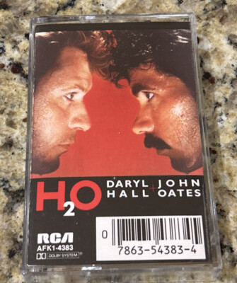 DARYL HALL & JOHN OATES- H2O CASSETTE RCA AFK1-4363