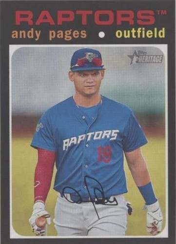 2020 Topps Heritage Minor League Edition - Andy Pages #182