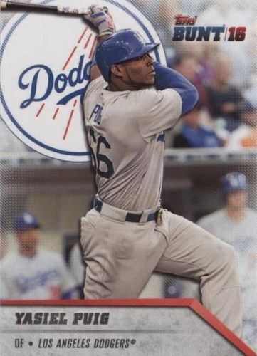 2016 Topps Bunt - Yasiel Puig #144