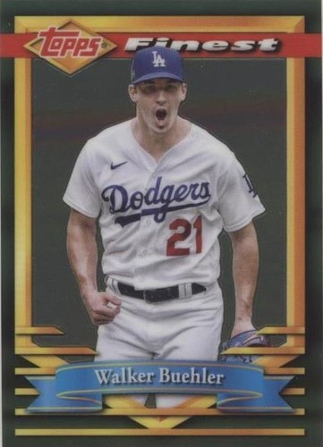 2021 Topps Finest Flashbacks - Walker Buehler #168