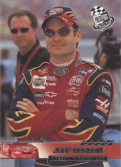 2003 Press Pass - Jeff Gordon #10