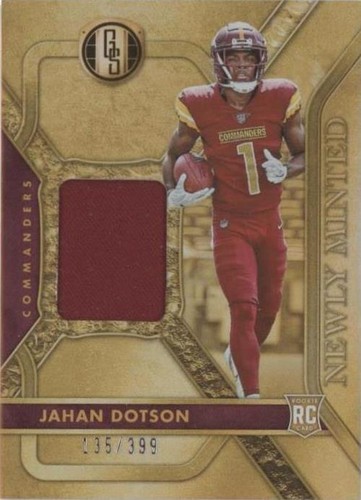 2022 Panini Gold Standard Jahan Dotson #NMM-JDO