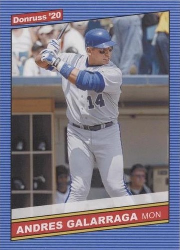 2020 Panini Donruss - Andres Galarraga #213