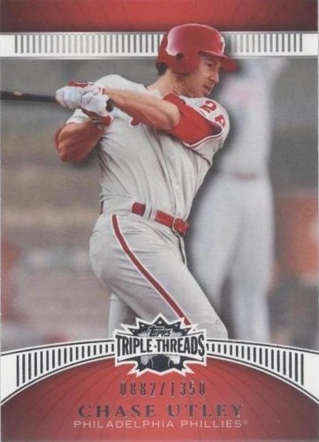2010 Topps Triple Threads - Chase Utley #95