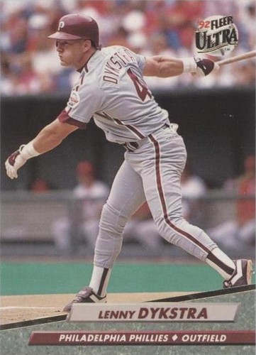 1992 Fleer Ultra - Lenny Dykstra #241