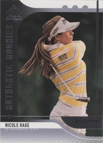 2012 SP Authentic - Nicole Hage #82
