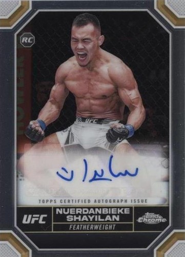 2024 Topps Chrome UFC - Nuerdanbieke Shayilan #CRA-SNU