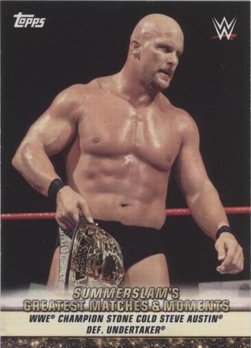2019 Topps WWE Summerslam - Steve Austin #GM-17