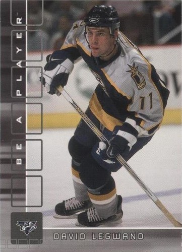 2001-02 In the Game Be A Player Memorabilia - David Legwand #128