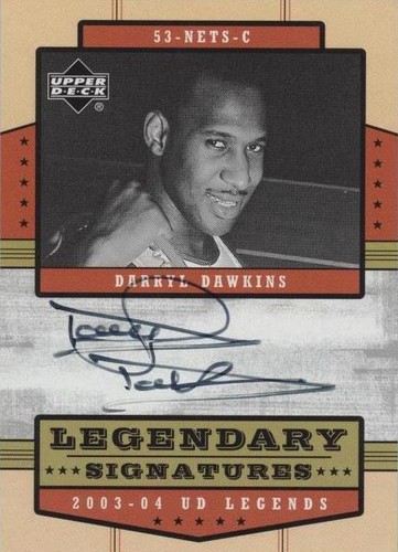 2003-04 Upper Deck UD Legends - Darryl Dawkins #LS-DD
