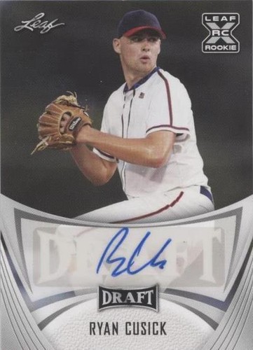 2021 Leaf Draft - Ryan Cusick #BA-RC2
