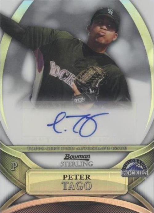 2010 Bowman Sterling - Peter Tago #BSP-PT