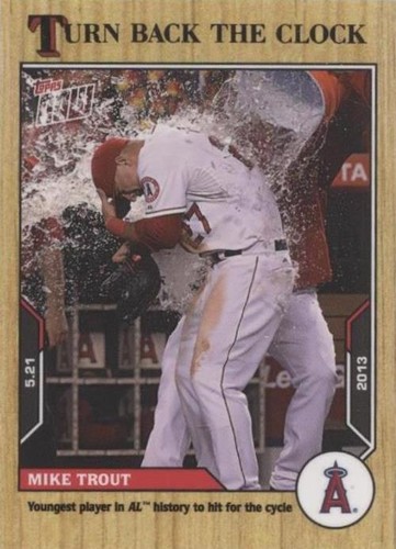 2021 Topps Now Turn Back the Clock - Mike Trout #51