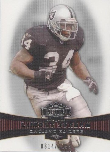 2006 Topps Triple Threads LaMont Jordan #72