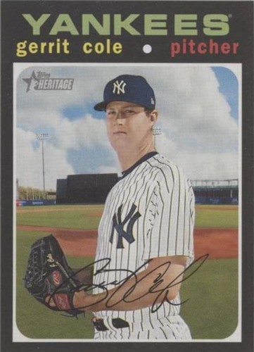 2020 Topps Heritage - Gerrit Cole #367
