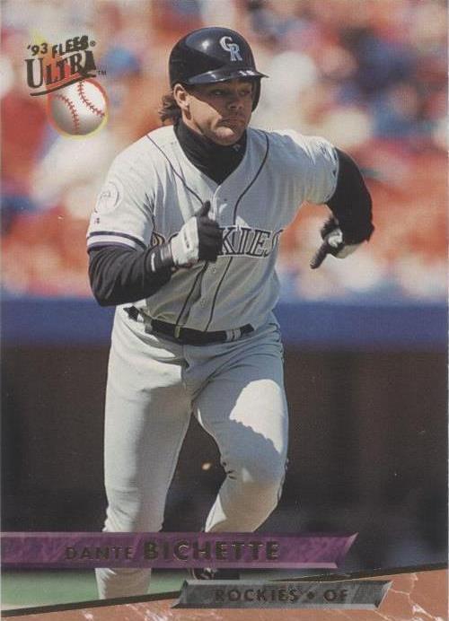 Fleer Ultra 1993 - Dante Bichette #341
