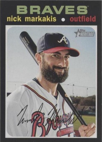 2020 Topps Heritage - Nick Markakis #100