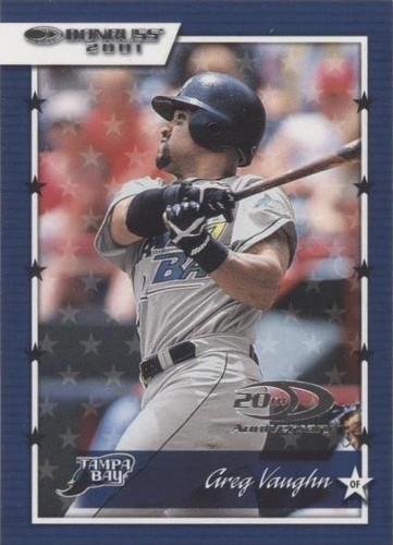 2001 Donruss - Greg Vaughn #142